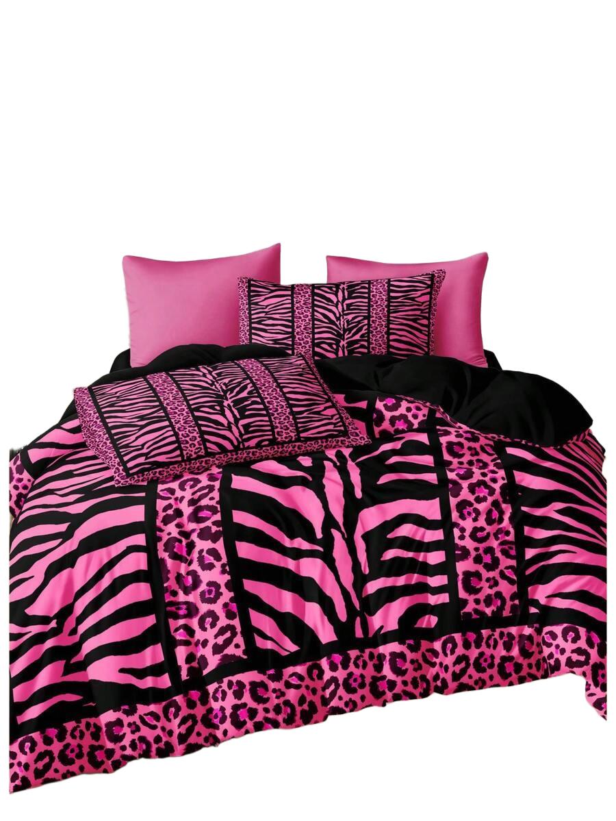 KOMPLET POSZEWEK ANIMAL PRINT