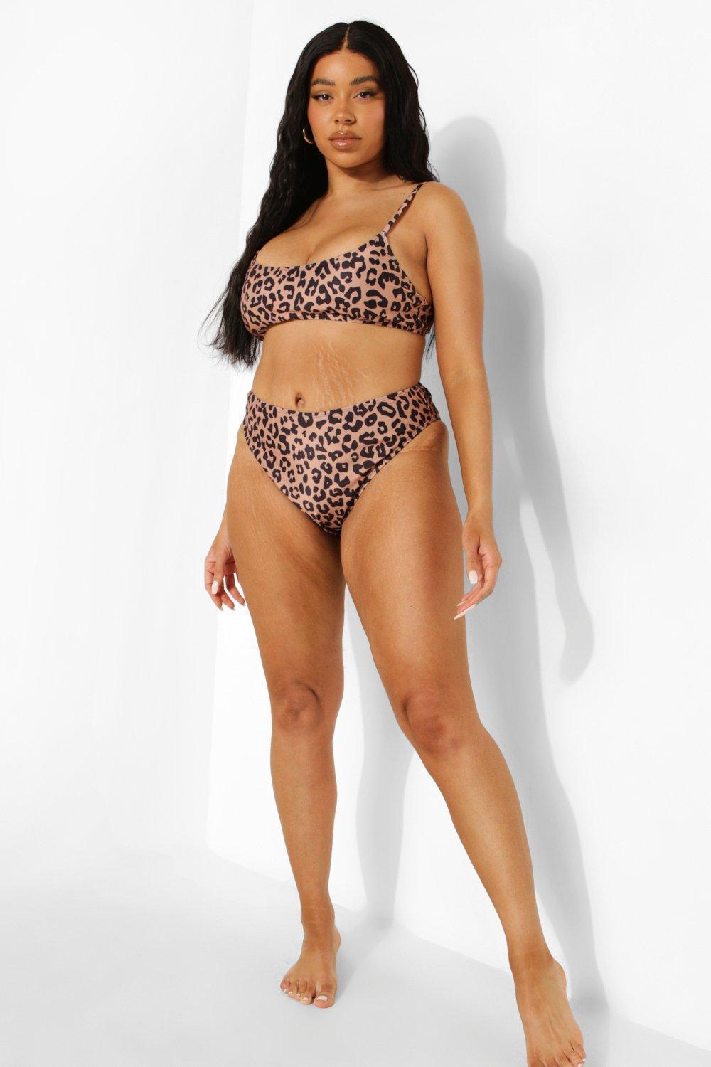 DÓŁ OD BIKINI ANIMAL PRINT