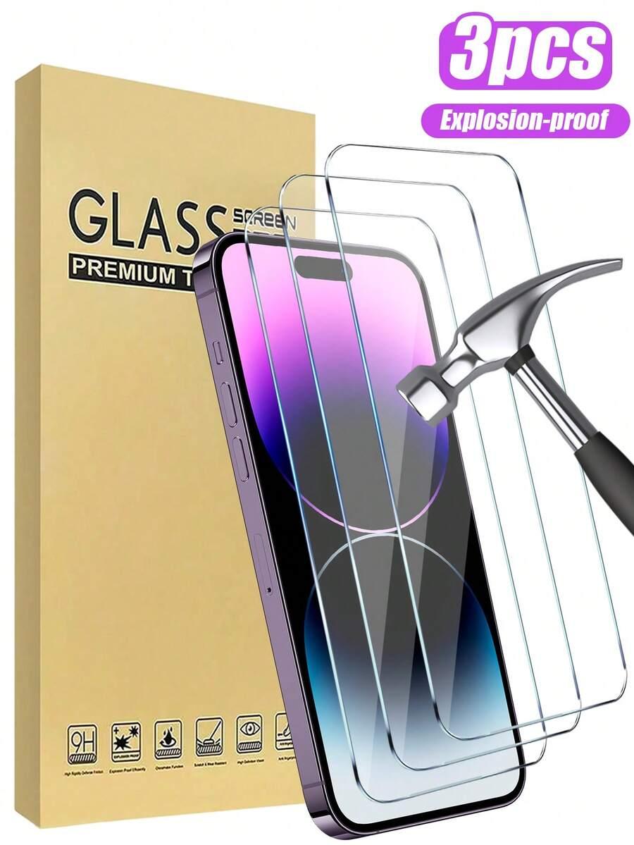 HARTOWANE SZKŁO OCHRONNE NA TELEFON IPHONE 17 PRO MAX 2-PACK