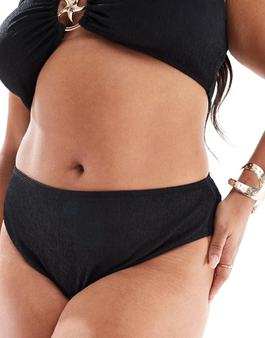 czarny dół od bikini