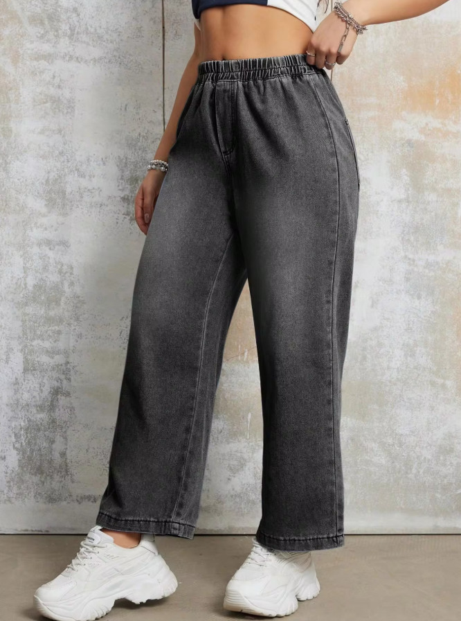 proste spodnie jeans