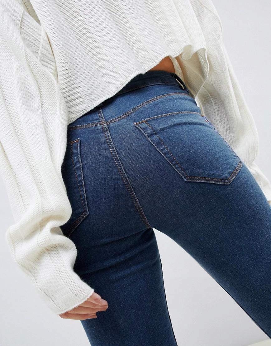 spodnie rurki jeans