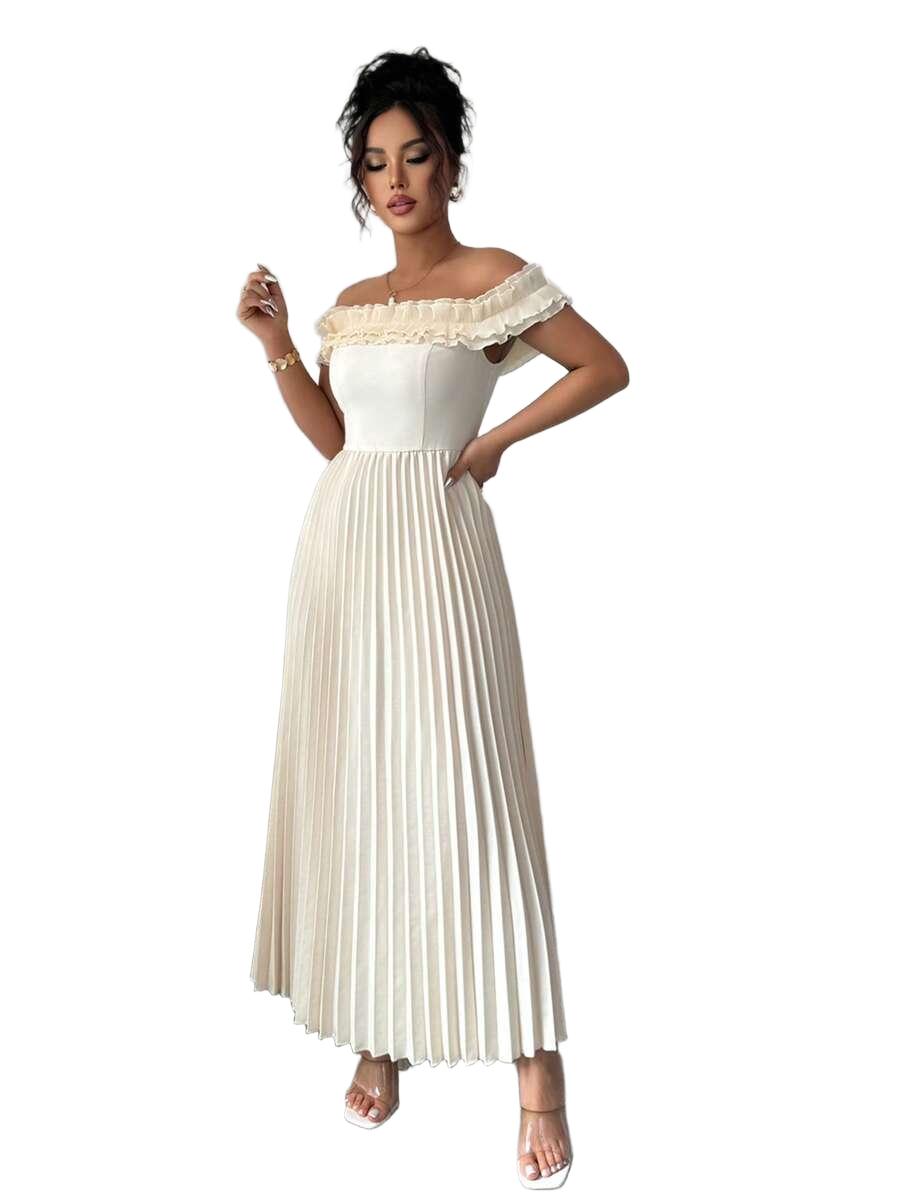SUKIENKA MAXI PLISOWANA