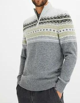 SWETER MĘSKI W NORWESKI WZÓR