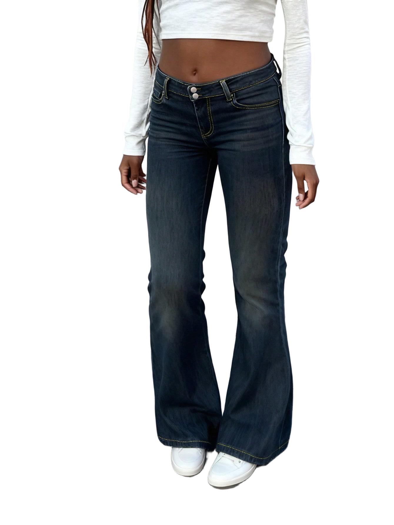 NIEBIESKIE SPODNIE JEANS