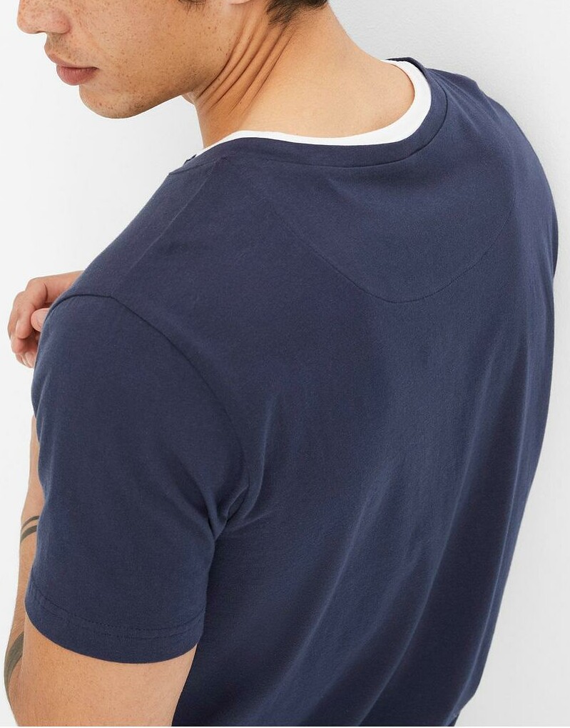 BAWEŁNIANY T-SHIRT MĘSKI
