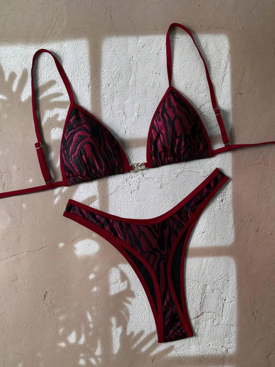 GÓRA OD BIKINI ANIMAL PRINT