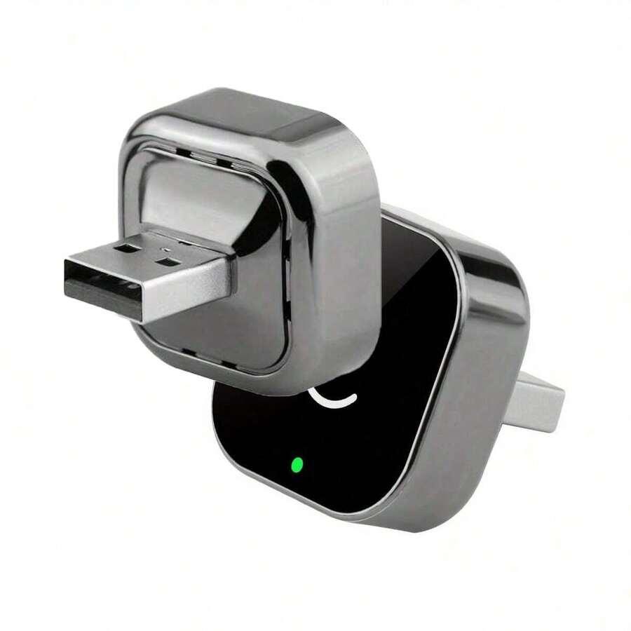 czarny bezprzewodowy adapter