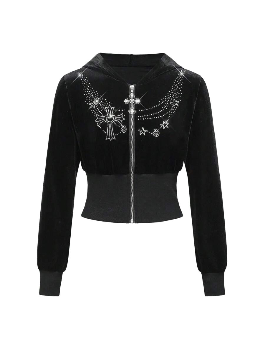 BLUZA DAMSKA ROZPINANA Z KAPTUREM