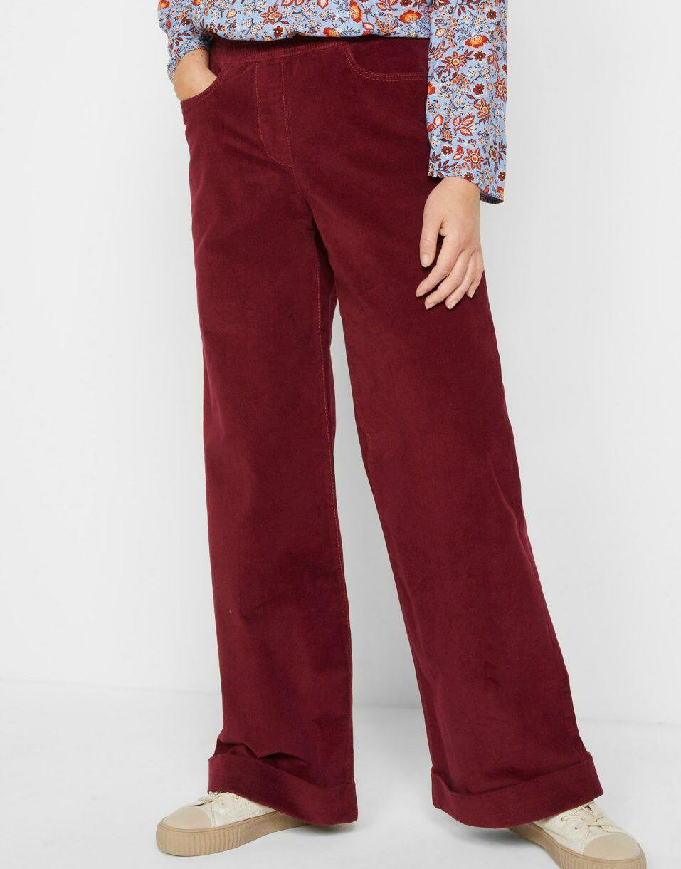 BORDOWE SPODNIE CASUAL