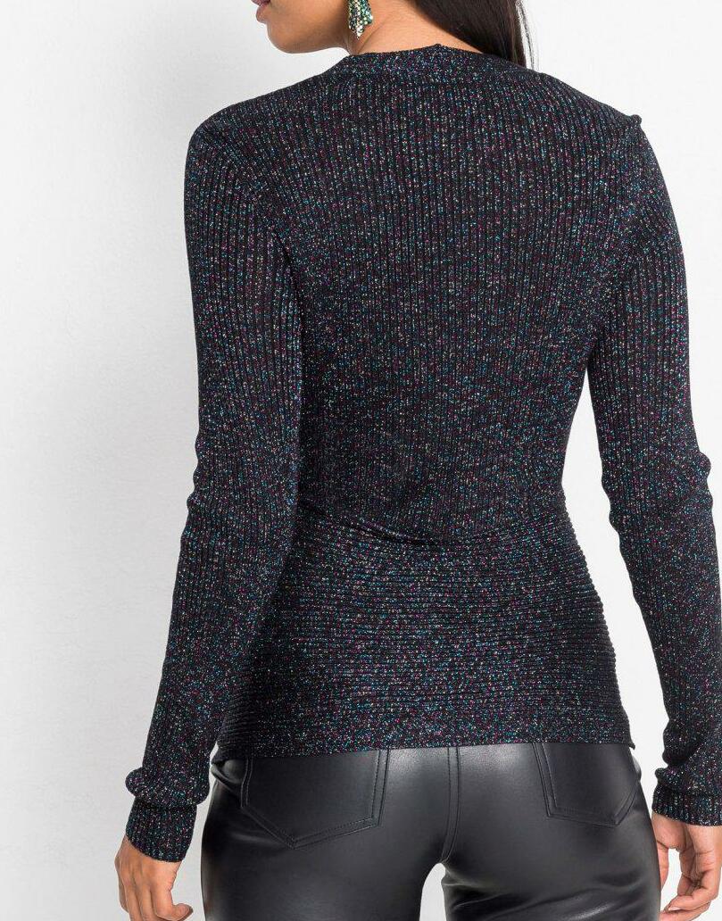 SWETER DAMSKI BROKATOWY