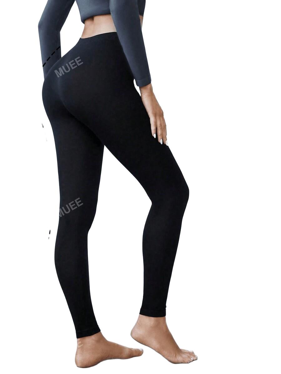 CZARNE LEGGINSY WYSOKI STAN