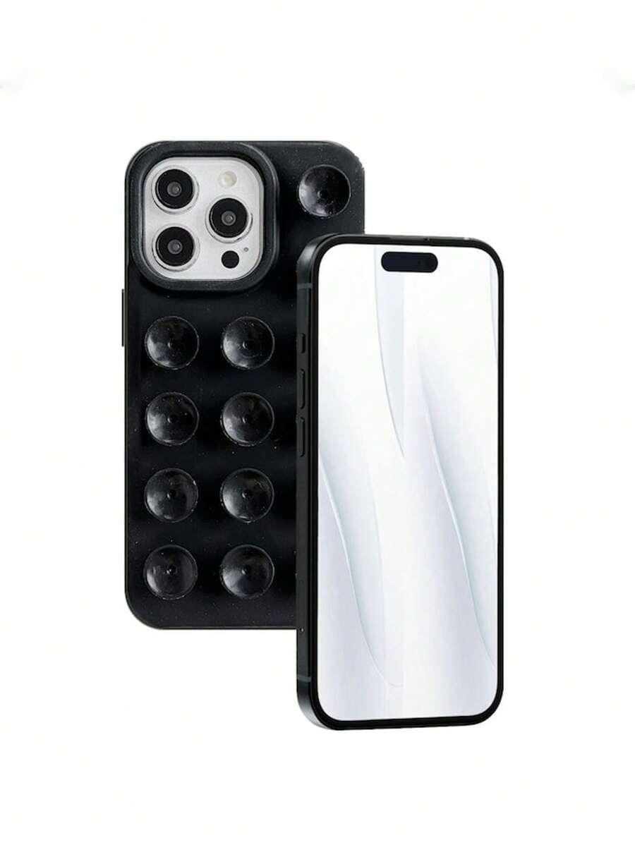 CZARNE ETUI NA TELEFON IPHONE 16