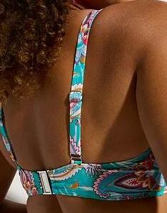 GÓRA OD BIKINI Z WZOREM 95C
