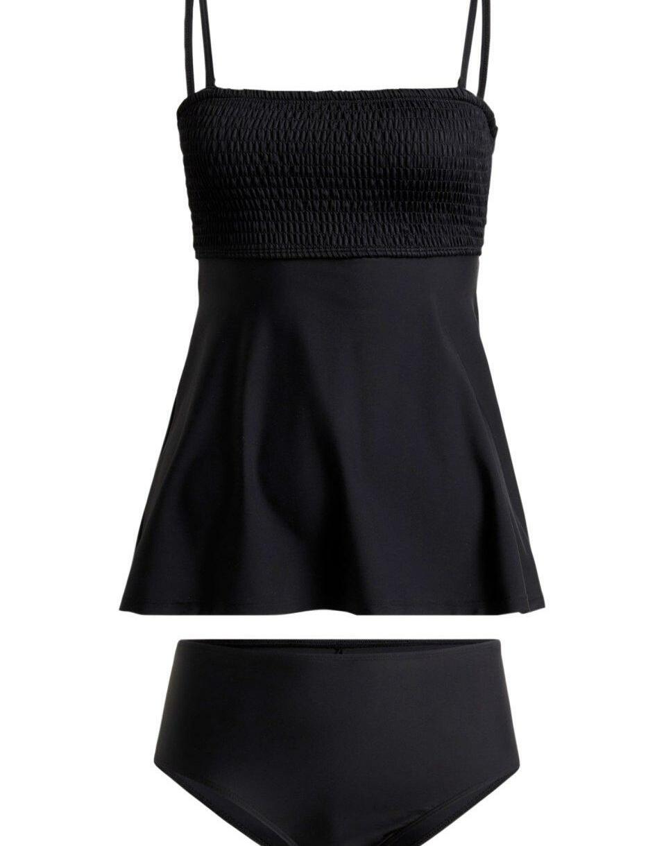 TANKINI 2-CZĘŚCIOWE CZARNE
