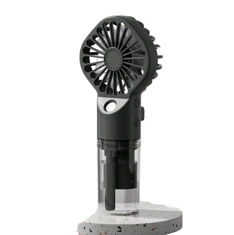 czarny mini wentylator