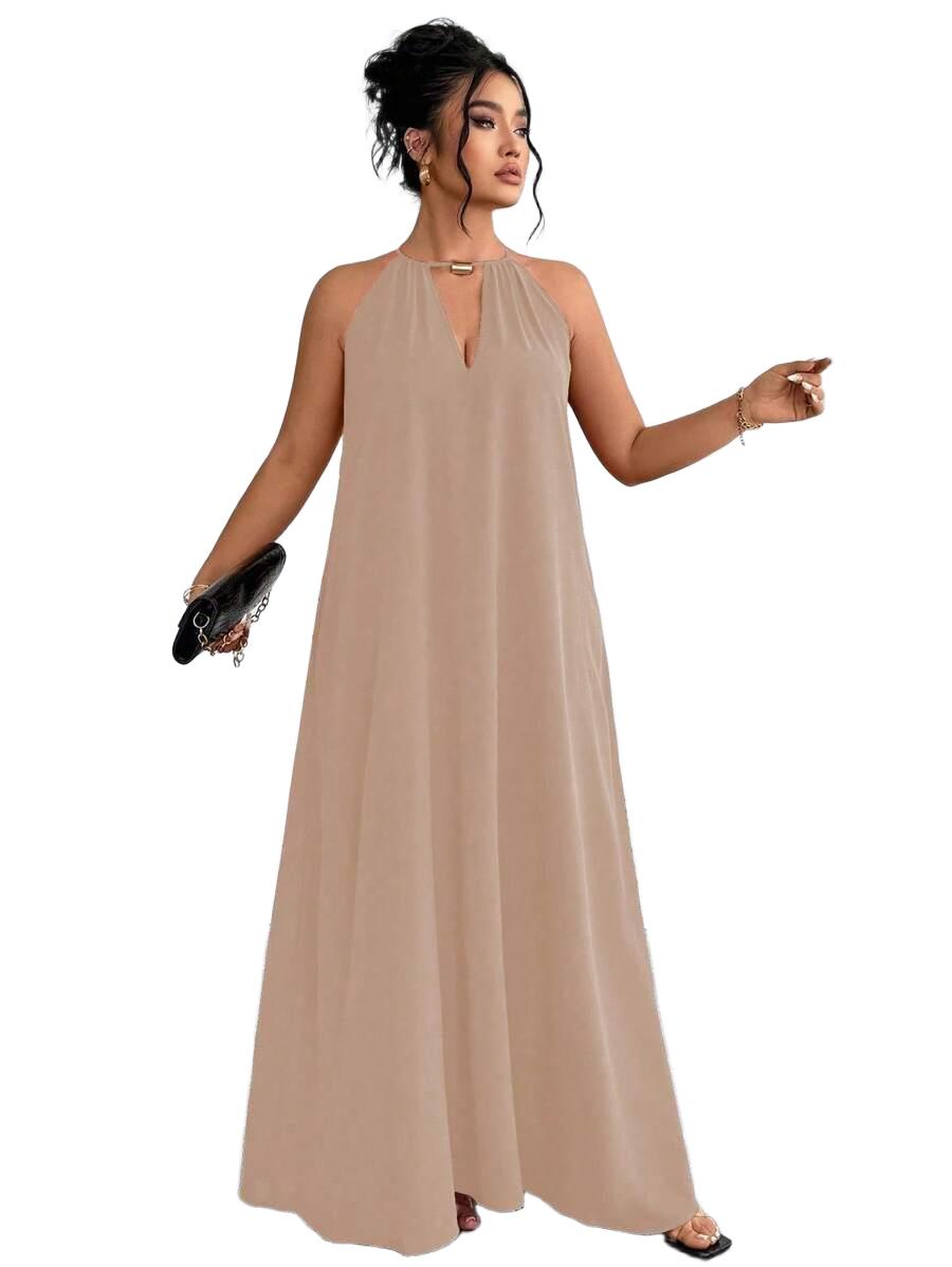 LUŹNA SUKIENKA MAXI PLUS SIZE