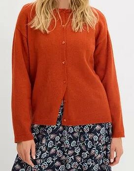 CIENKI SWETER ROZPINANY