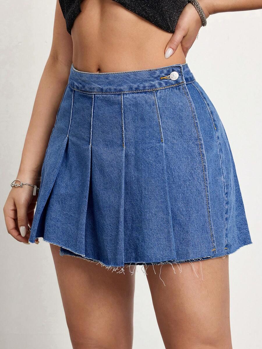 mini spódnica jeans