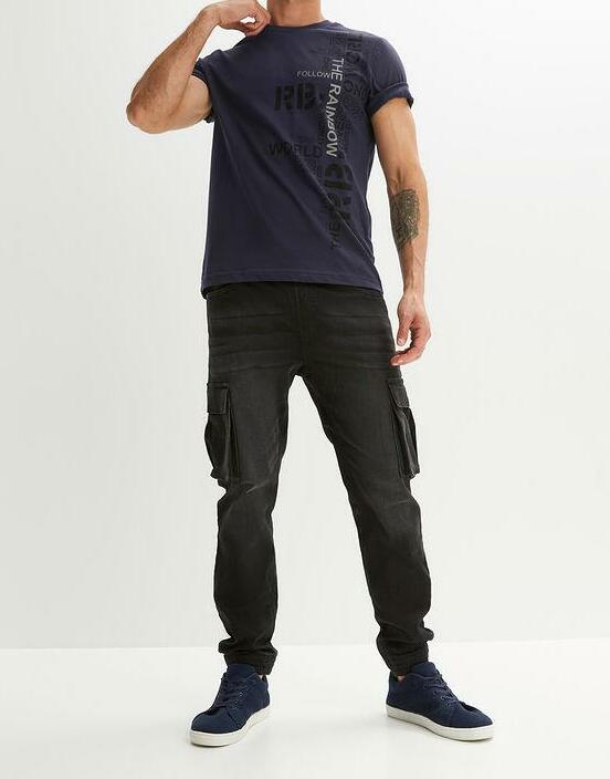 T-SHIRT MĘSKI Z NADRUKIEM 