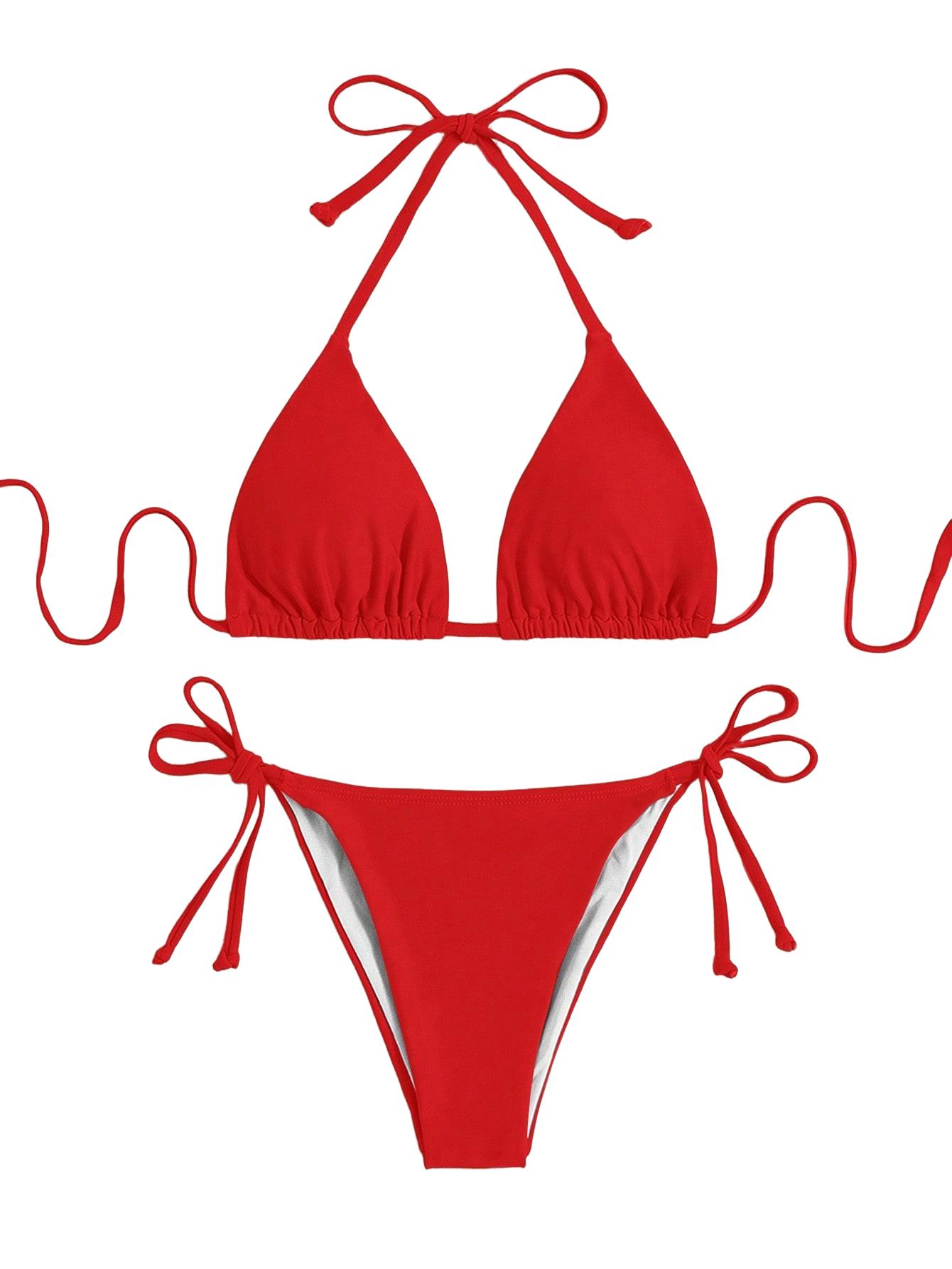 BIUSTONOSZ OD BIKINI WIĄZANY