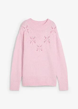 SWETER Z OKRĄGŁYM DEKOLTEM