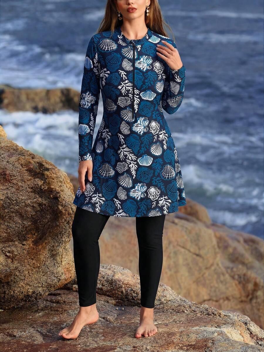 DWUCZĘŚCIOWY STRÓJ KĄPIELOWY BURKINI