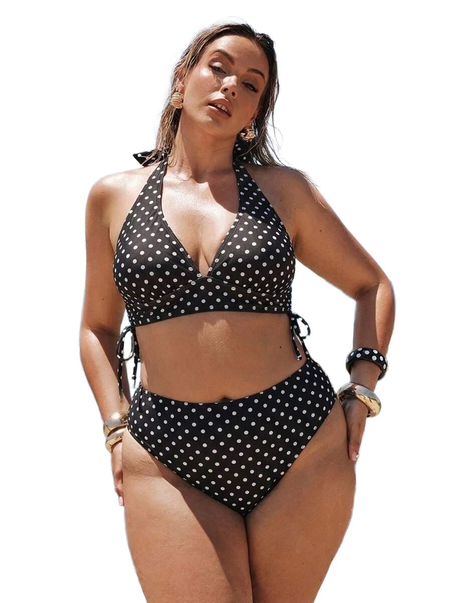 BIKINI 2 CZĘŚCIOWE W GROSZKI