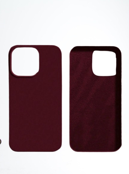 bordowe etui na telefon