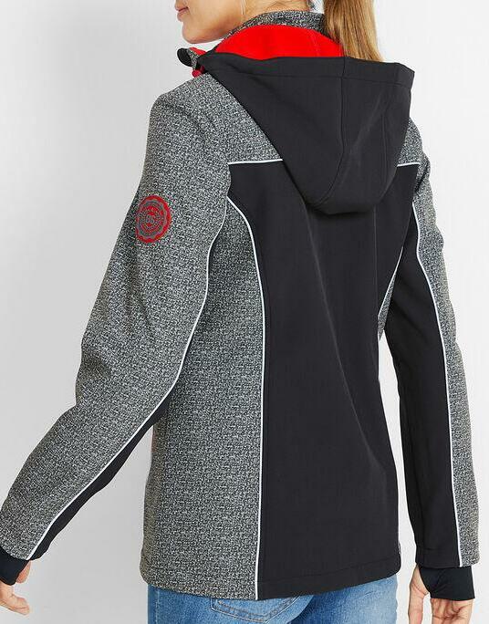 KURTKA SOFTSHELL Z KAPTUREM