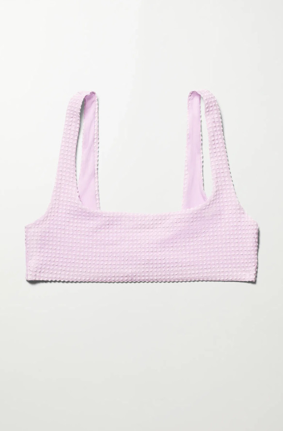 FIOLETOWA GÓRA OD BIKINI tekstura