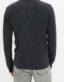 SWETER MĘSKI OKRĄGŁY DEKOLT BEZ KAPTURA