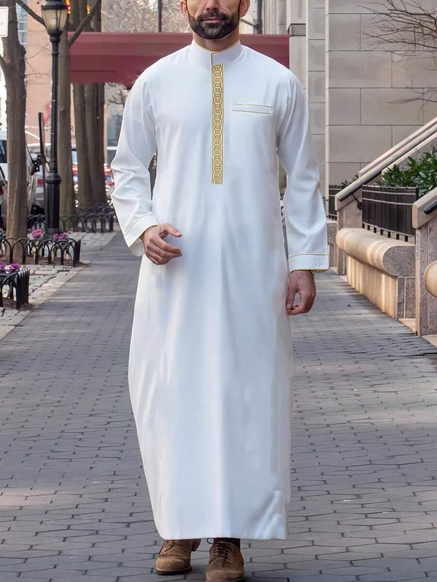 arabski biały kostium zdobienie
