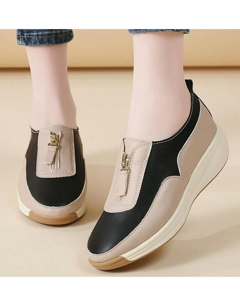buty sportowe zamek kontrast