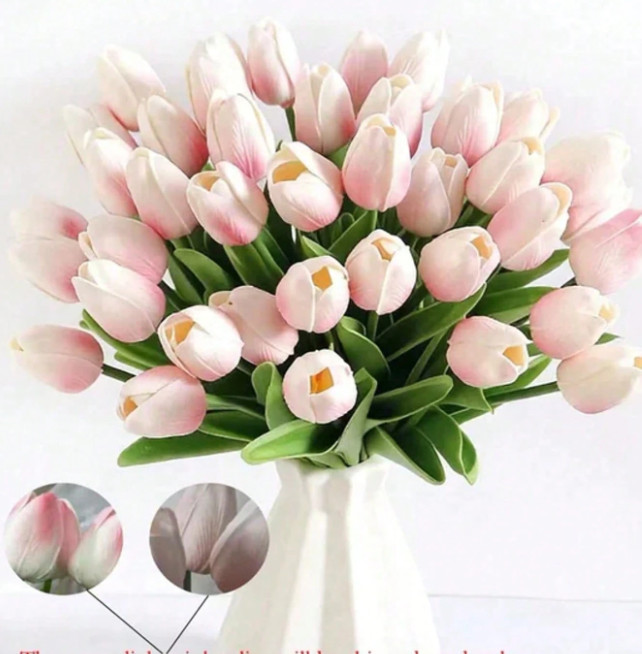 sztuczne kwiaty tulipan 16-pack