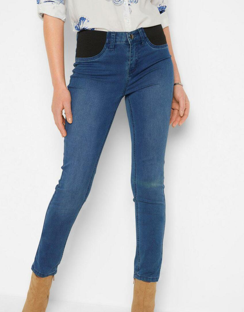 NIEBIESKIE SPODNIE JEANS