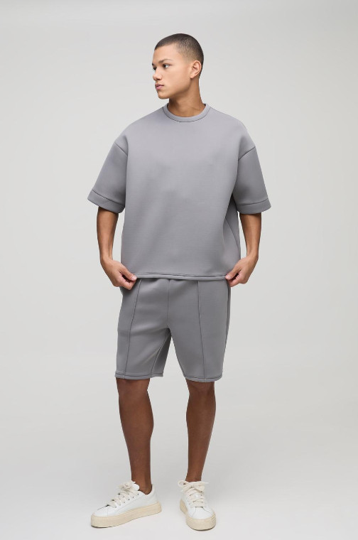 SZARY T-SHIRT BASIC