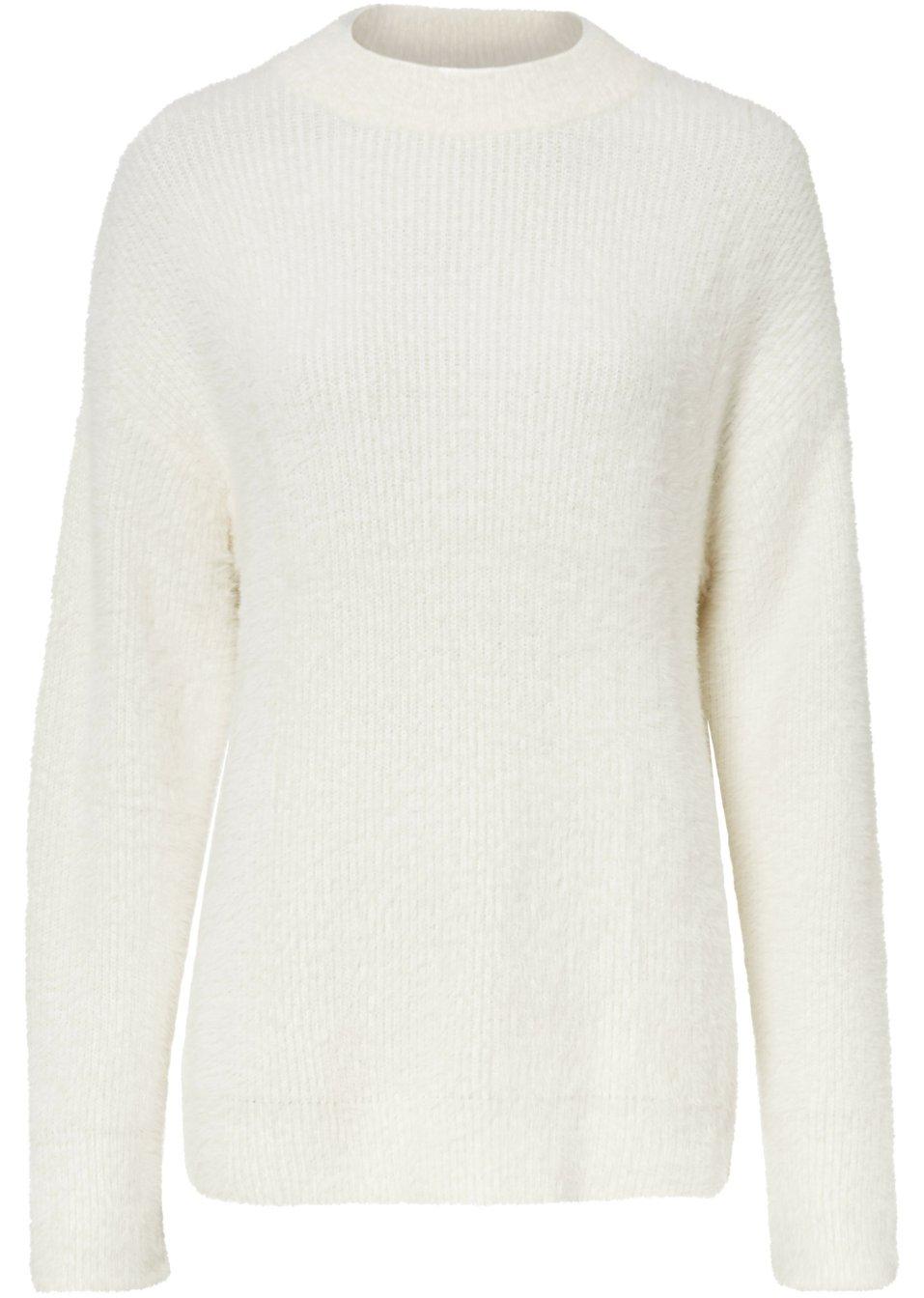 SWETER DAMSKI BIAŁY