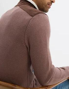 SWETER MĘSKI PÓŁGOLF