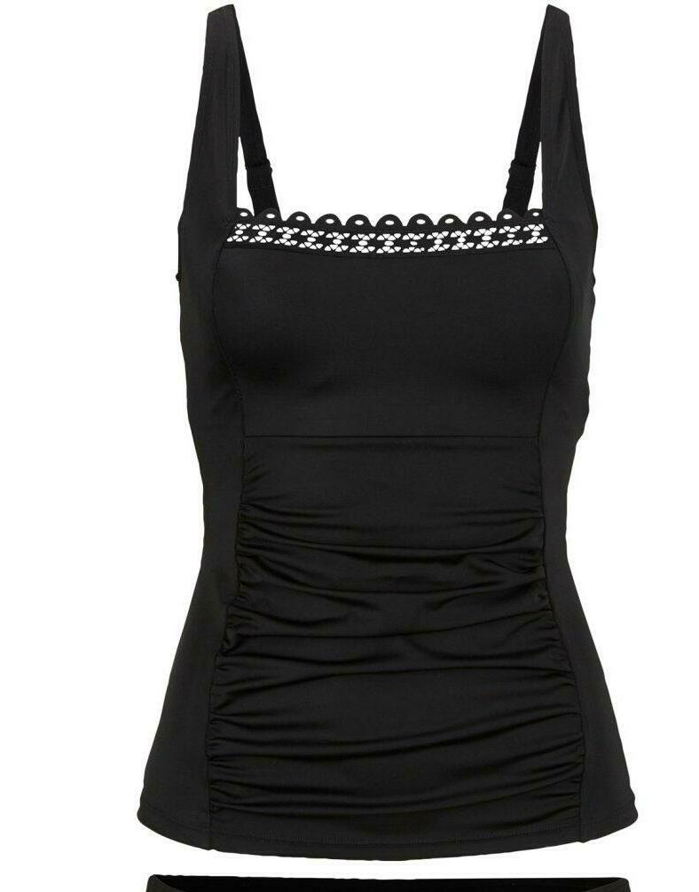 CZARNA GÓRA OD BIKINI TANKINI