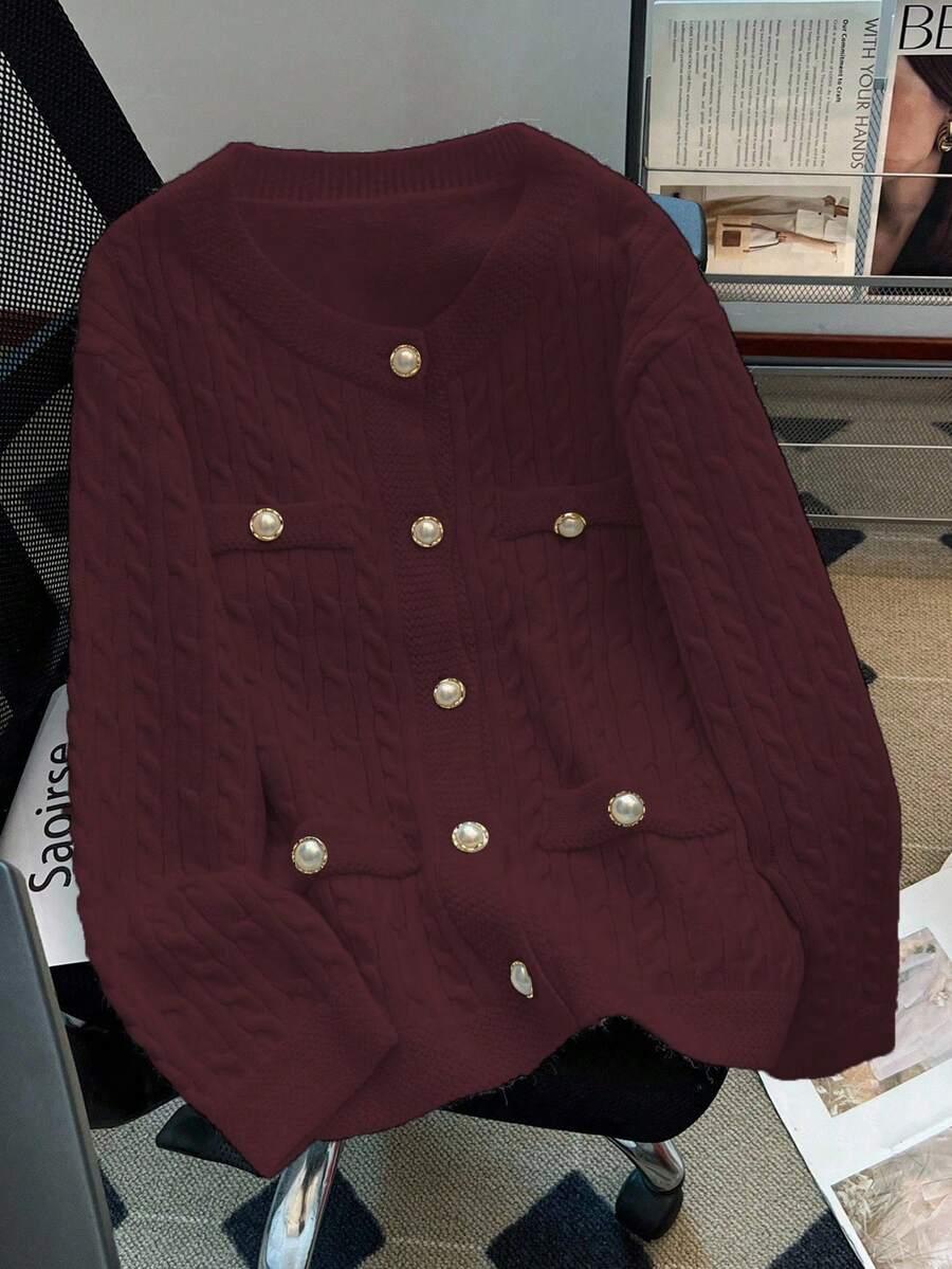 sweter kardigan guziki
