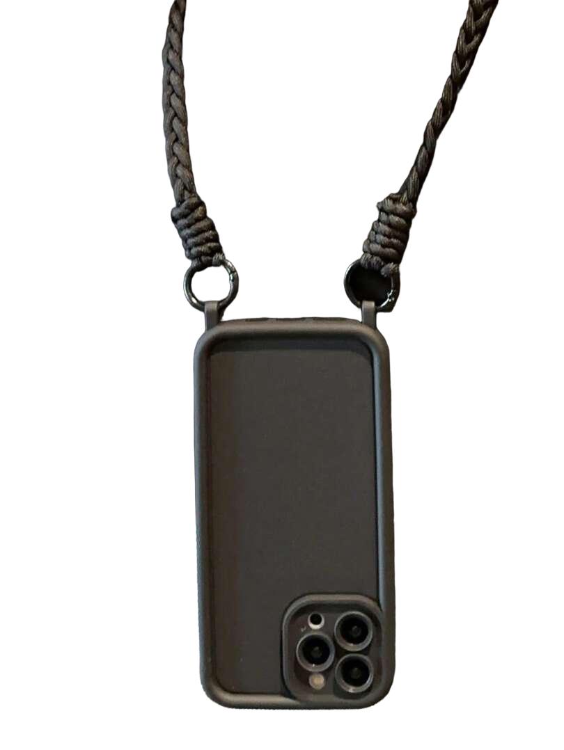CZARNY ETUI NA IPHONE 16