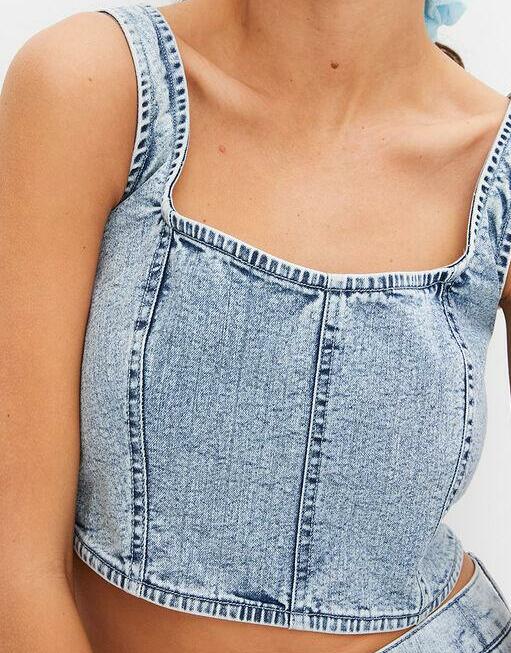 TOP JEANSOWY DAMSKI