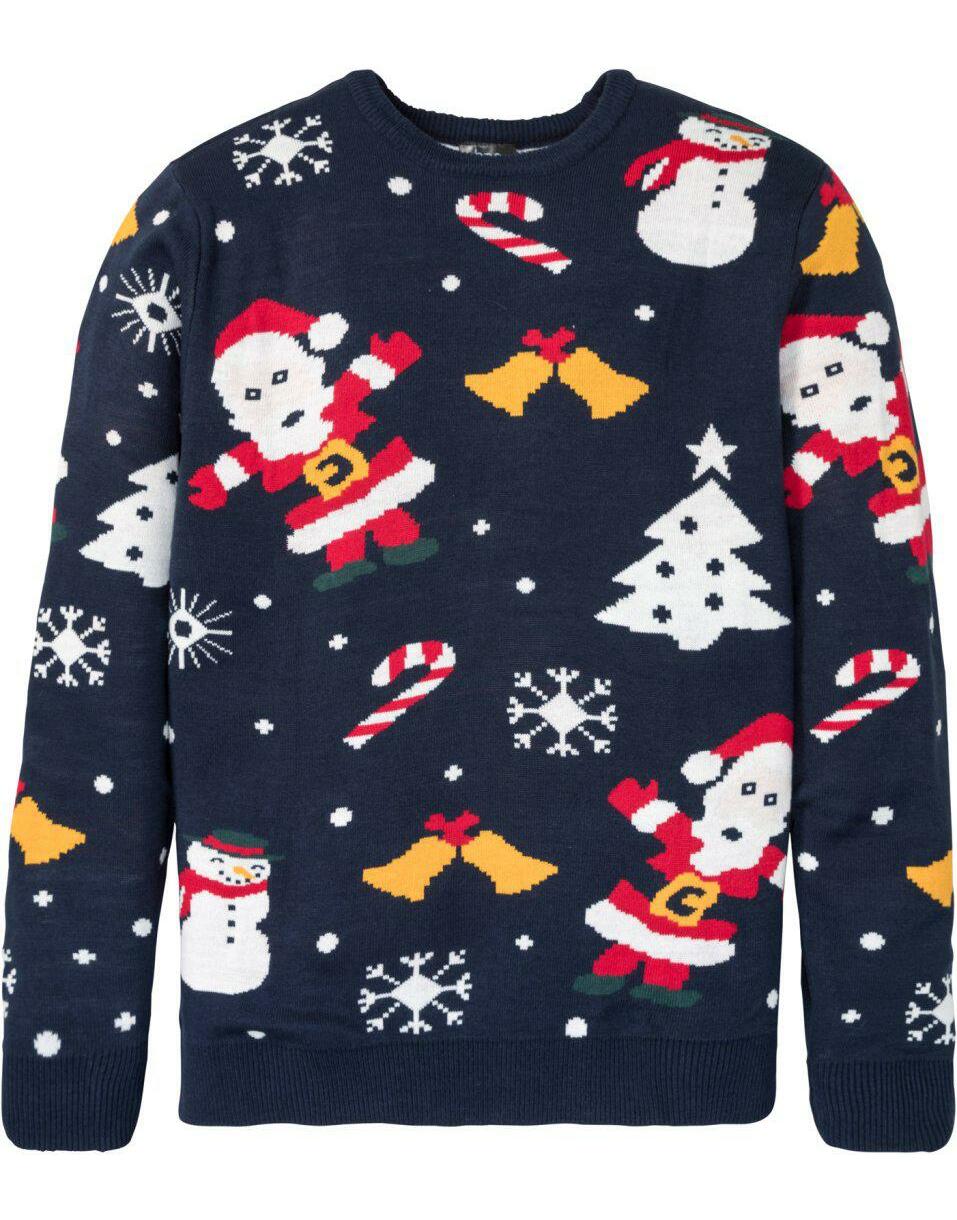 SWETER MĘSKI Z NADRUKIEM 