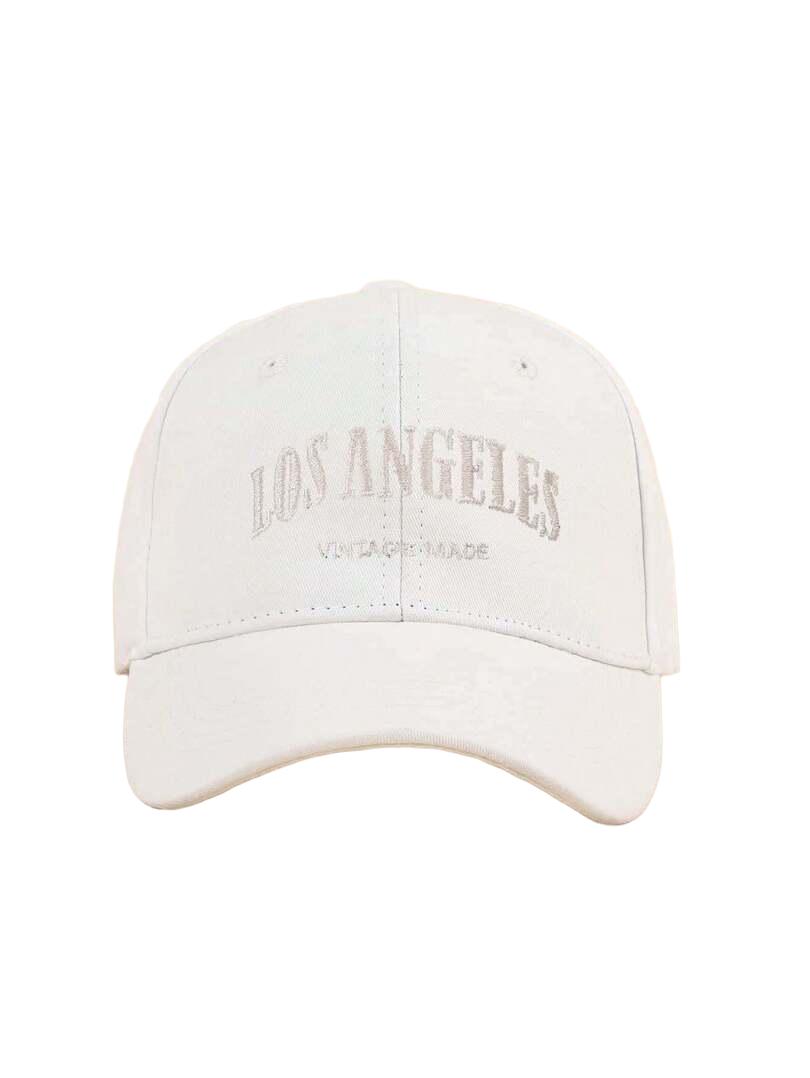 BIAŁA CZAPKA Z DASZKIEM los angeles