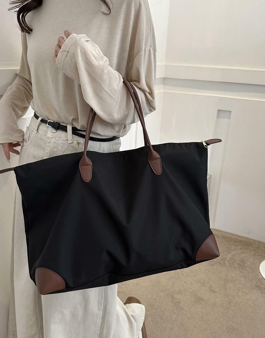 CZARNA TOREBKA SHOPPER