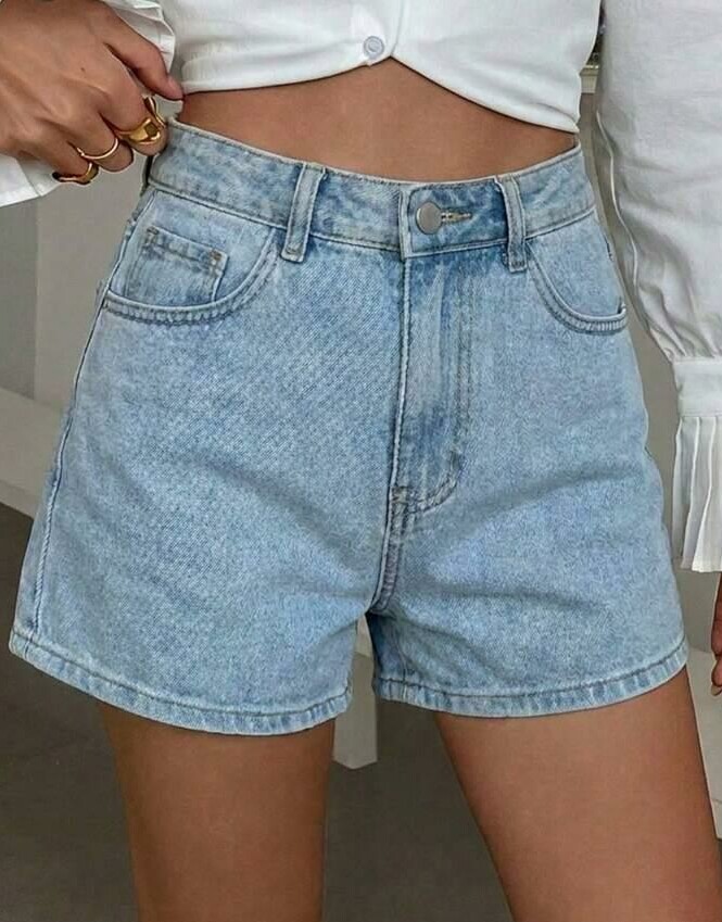 krótkie spodenki jeans  haft