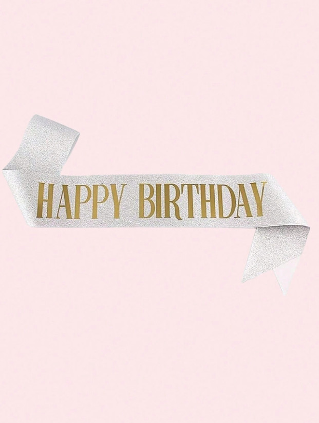 szarfa napis Happy Birthday