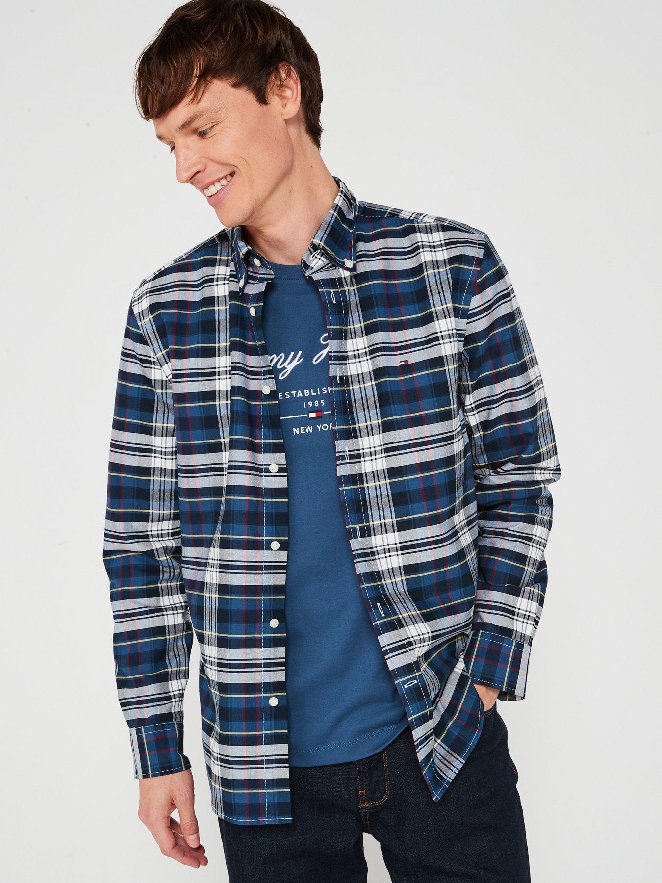 TOMMY HILFIGER KOSZULA W KRATĘ MW0MW37566
