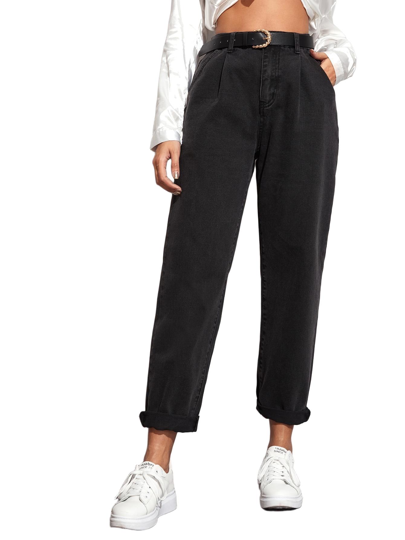 JEANSY MOMJEANS SPODNIE